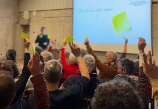 Retour en images : réunion publique à la salle Montrigaud du mardi 24/2