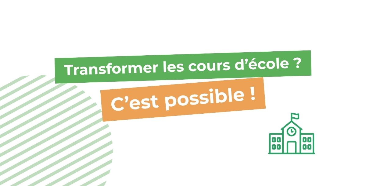 Transformation des cours d'école à Seyssins